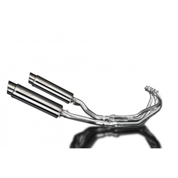 Delkevic volledig systeem Round RVS 350mm zonder e-keur - XJ600 DIVERSION (1992-2004)