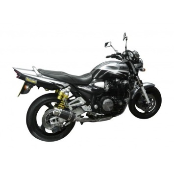 Delkevic volledig systeem Round Carbon 200mm zonder e-keur - XJR1300/SP (1998-2006)