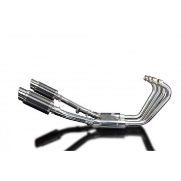 Delkevic volledig systeem Round Carbon 200mm zonder e-keur - XJR1300/SP (1998-2006)