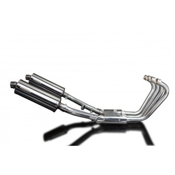 Delkevic volledig systeem Oval RVS 350mm zonder e-keur - XJR1300/SP (1998-2006)