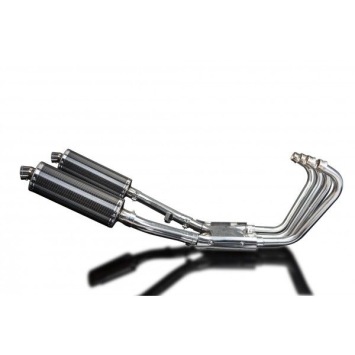 Delkevic volledig systeem Oval Carbon 350mm zonder e-keur - XJR1300/SP (1998-2006)