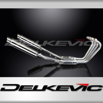 Delkevic volledig systeem Round RVS 350mm zonder e-keur - XJR1300/SP (1998-2006)