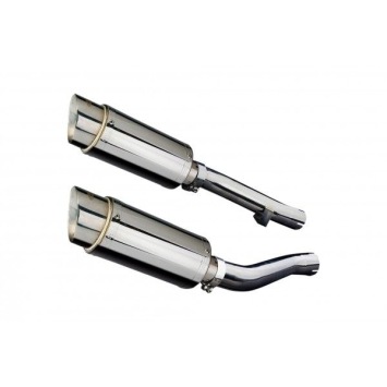 Delkevic slip-on kit Round RVS 200mm zonder e-keur - XJR1300 (2004-2006)