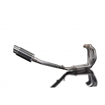 Delkevic volledig systeem Round Carbon 200mm - FZR600R FOXEYE (1994-1996)