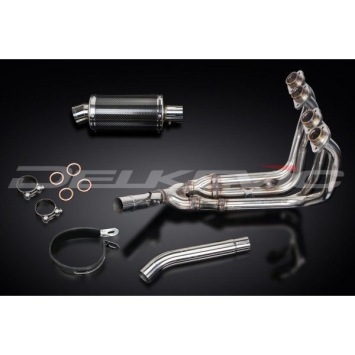 Delkevic volledig systeem Oval Carbon 225mm - FZR600R FOXEYE (1994-1996)