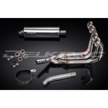 Delkevic volledig systeem Oval RVS 350mm zonder e-keur - FZR600R FOXEYE (1994-1996)