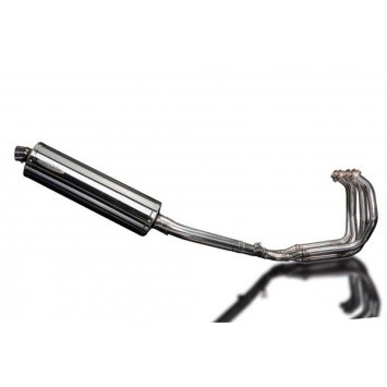 Delkevic volledig systeem Oval RVS 450mm - FZR600R FOXEYE (1994-1996)