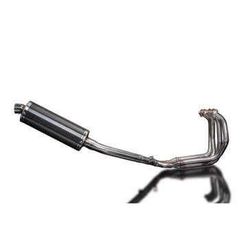 Delkevic volledig systeem Oval Carbon 350mm - FZR600R FOXEYE (1994-1996)