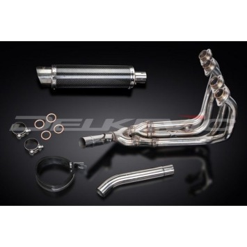 Delkevic volledig systeem Round Carbon 350mm - FZR600R FOXEYE (1994-1996)