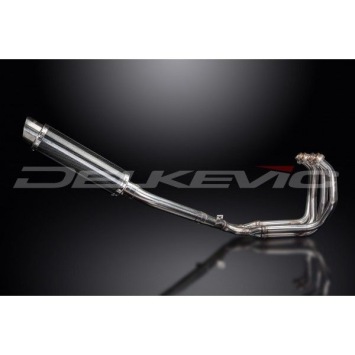 Delkevic volledig systeem Round Carbon 350mm - FZR600R FOXEYE (1994-1996)