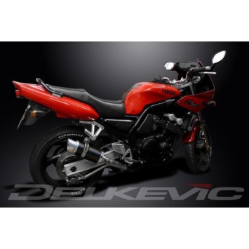 Delkevic volledig systeem Round Carbon 200mm zonder e-keur - FZS600 FAZER (1998-2003)