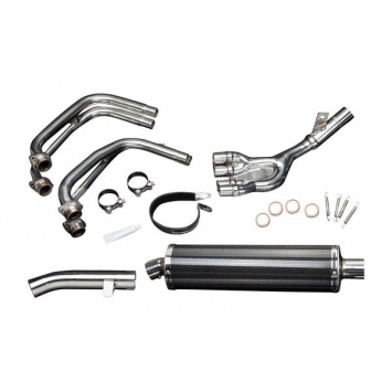 Delkevic volledig systeem Oval Carbon 450mm zonder e-keur - FZS600 FAZER (1998-2003)