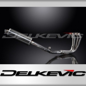 Delkevic volledig systeem Oval Carbon 350mm zonder e-keur - FZS600 FAZER (1998-2003)