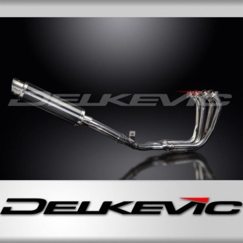 Delkevic volledig systeem Round Carbon 350mm zonder e-keur - FZS600 FAZER (1998-2003)