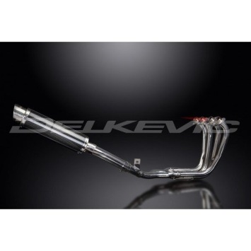 Delkevic volledig systeem Round Carbon 350mm zonder e-keur - FZS600 FAZER (1998-2003)