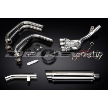 Delkevic volledig systeem Round RVS 350mm zonder e-keur - FZS600 FAZER (1998-2003)