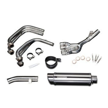 Delkevic volledig systeem Round RVS 350mm zonder e-keur - FZS600 FAZER (1998-2003)