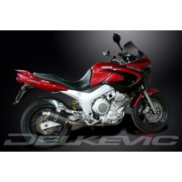 Delkevic volledig systeem Oval Carbon 225mm zonder e-keur - TDM850 (1991-2001)