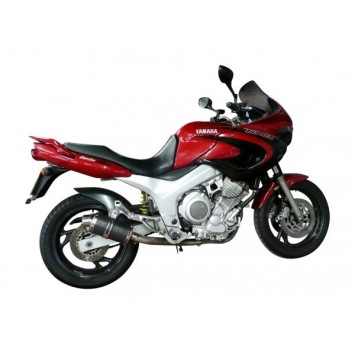 Delkevic volledig systeem Oval Carbon 225mm zonder e-keur - TDM850 (1991-2001)