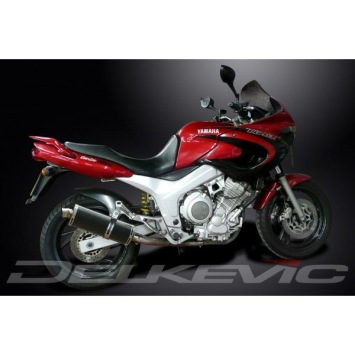 Delkevic volledig systeem Oval Carbon 350mm zonder e-keur - TDM850 (1991-2001)