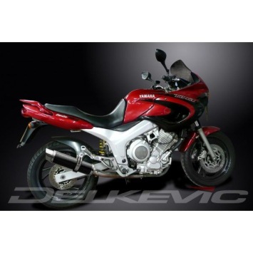 Delkevic volledig systeem Round Carbon 350mm zonder e-keur - TDM850 (1991-2001)