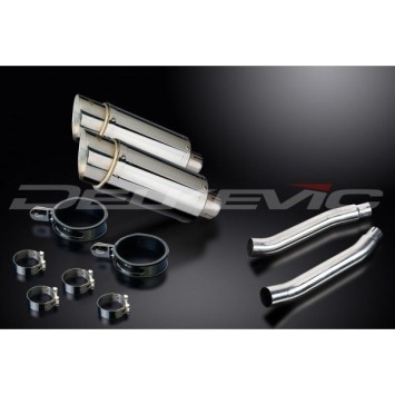 Delkevic slip-on kit Round RVS 200mm - TDM900 (2002-2013)