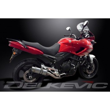 Delkevic slip-on kit Round RVS 200mm - TDM900 (2002-2013)