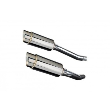 Delkevic slip-on kit Round RVS 200mm - TDM900 (2002-2013)