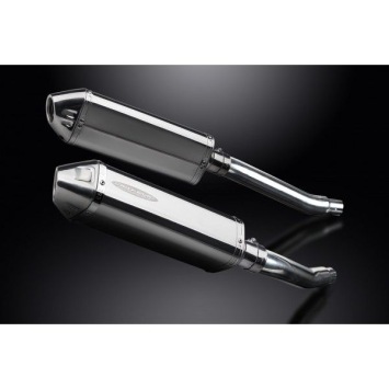 Delkevic slip-on kit Tri-Oval RVS 320mm - TDM900 (2002-2013)