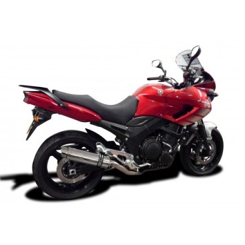 Delkevic slip-on kit Round RVS 350mm - TDM900 (2002-2013)