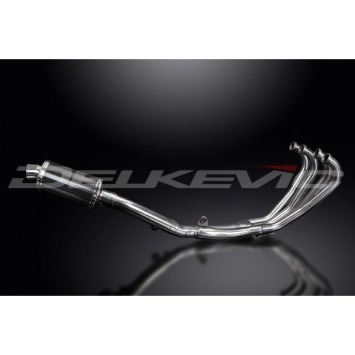 Delkevic volledig systeem Oval Carbon 225mm zonder e-keur - CBR600F (1987-1990)