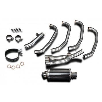 Delkevic volledig systeem Oval Carbon 225mm zonder e-keur - CBR600F (1987-1990)