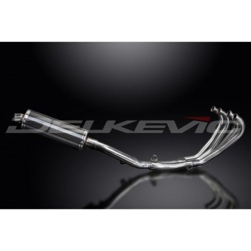 Delkevic volledig systeem Oval Carbon 350mm zonder e-keur - CBR600F (1987-1990)