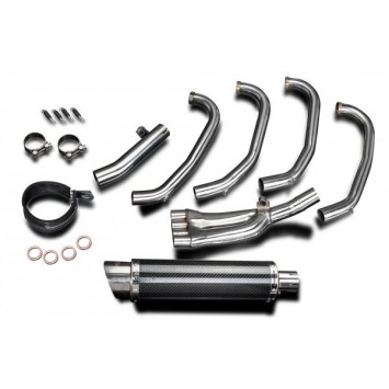 Delkevic volledig systeem Round Carbon 350mm zonder e-keur - CBR600F (1987-1990)