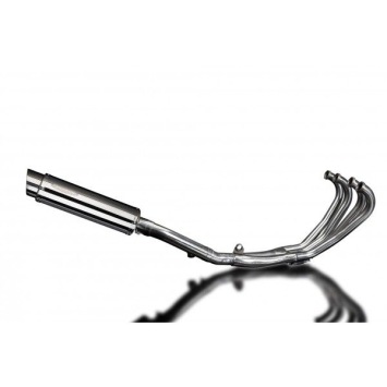 Delkevic volledig systeem Round RVS 350mm zonder e-keur - CBR600F (1987-1990)