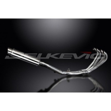 Delkevic volledig systeem Round RVS 350mm zonder e-keur - CBR600F (1987-1990)