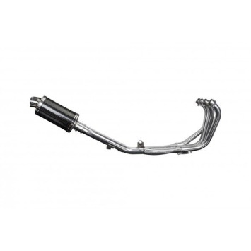 Delkevic volledig systeem Oval Carbon 225mm zonder e-keur - CBR600F (1991-1998)