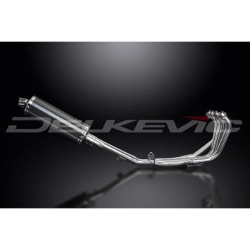 Delkevic volledig systeem Oval Carbon 350mm zonder e-keur - CBR600F (1991-1998)