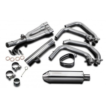 Delkevic volledig systeem Tri-Oval RVS 320mm zonder e-keur - CBR600F (1991-1998)