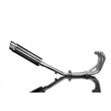 Delkevic volledig systeem Round Carbon 350mm zonder e-keur - CBR600F (1991-1998)