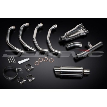 Delkevic volledig systeem Round RVS 200mm zonder e-keur - CBR600F (1999-2000)