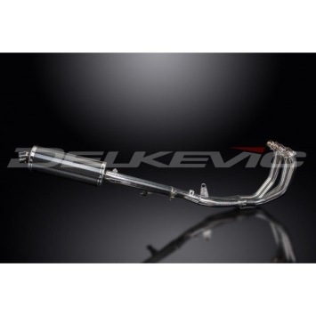Delkevic volledig systeem Oval Carbon 350mm zonder e-keur - CBR600F (1999-2000)