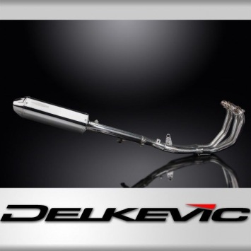 Delkevic volledig systeem Tri-Oval RVS 320mm zonder e-keur - CBR600F (1999-2000)