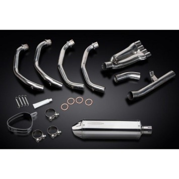 Delkevic volledig systeem Tri-Oval RVS 320mm zonder e-keur - CBR600F (1999-2000)