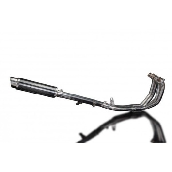 Delkevic volledig systeem Round Carbon 350mm zonder e-keur - CBR600F (1999-2000)