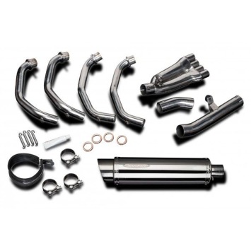 Delkevic volledig systeem Round RVS 350mm zonder e-keur - CBR600F (1999-2000)