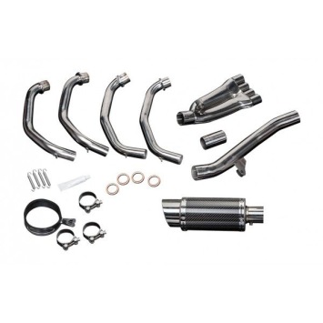 Delkevic volledig systeem Round Carbon 200mm zonder e-keur - CBR600F/SPORT (2001-2007)