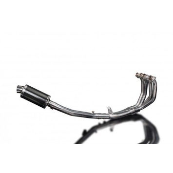 Delkevic volledig systeem Oval Carbon 225mm zonder e-keur - CBR600F/SPORT (2001-2007)