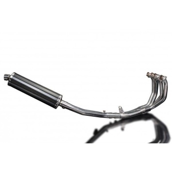 Delkevic volledig systeem Oval Carbon 450mm zonder e-keur - CBR600F/SPORT (2001-2007)