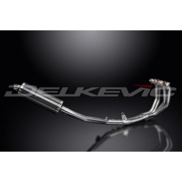 Delkevic volledig systeem Oval Carbon 350mm zonder e-keur - CBR600F/SPORT (2001-2007)